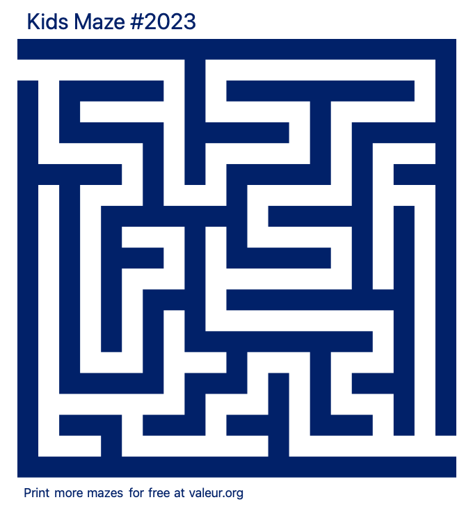 Kids Maze 2023 