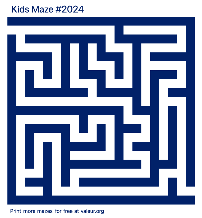 Kids Maze 2024 