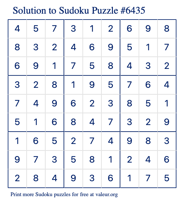 Solutions for Sudoku #105 and #106 (Medium) - Free Printable Puzzles